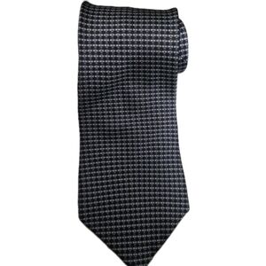 Perry Ellis Portfolio - Men's Tie - Navy Blue, Classic Style, Silk